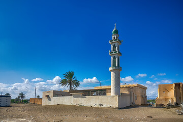 new mosque in the village. Oman