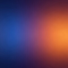 Gradient background with a striking contrast between deep blue and fiery orange.
