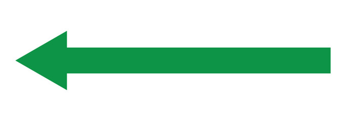 Large arrow pointing right. Long straight line arrow icon. Bold thine long arrow. Vector illustration. 