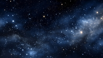 Fototapeta premium A vast starfield in deep space extending lightyears from Earth