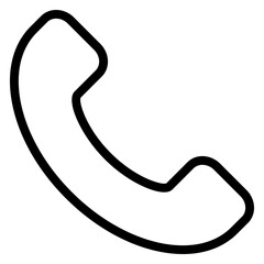 전화기 라인 아이콘