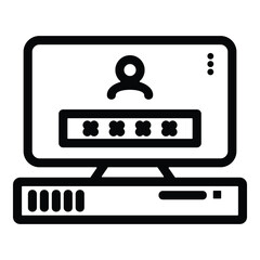 sign up icon element for design