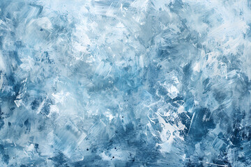 Abstract Blue White Textured Paint Background,