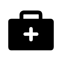 Medical bag icon vector illustration