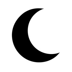 Moon night icon vector illustration