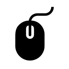 Computer mouse icon vector illustration