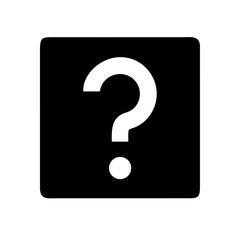 Question with check icon vector illustration