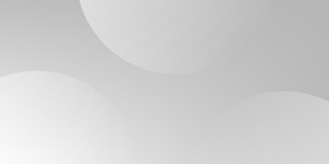 A minimalist abstract background featuring overlapping curves and circular shapes in various shades of gray, creating a smooth gradient and subtle depth