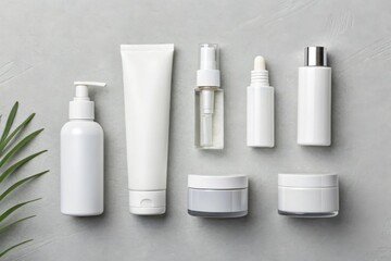 Cosmetic product mockup for beauty and skincare product presentation