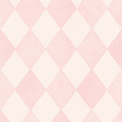 Soft pink diamond pattern