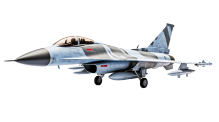 Sleek Fighter Jet Render Airforce Military Aviation Technology Design