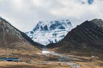 He is called Kailas/Kailash - the main peak of Kailas range.
<Thin Air Expedition: Crossing...