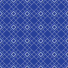 seamless geometric two-color illustrative pattern