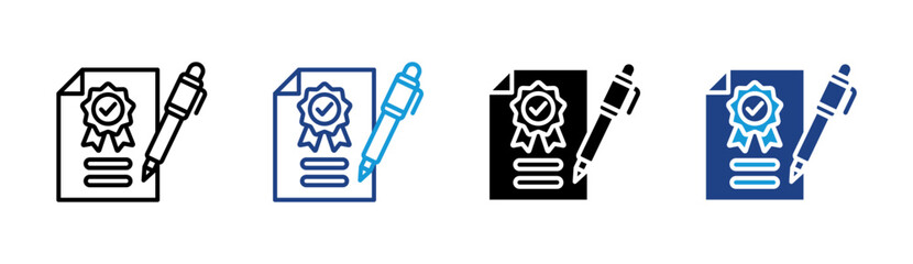 Certified Contract Icon