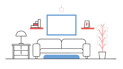 Minimalist Living Room Interior Design