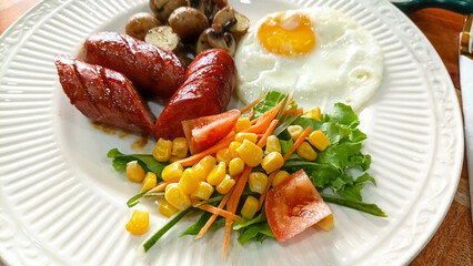 grilled chicken breast with vegetables