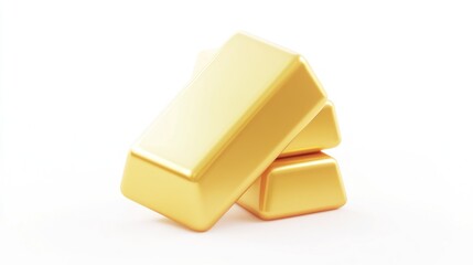 Gold bars stacked (1)
