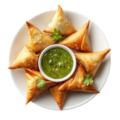 Samosa, samsa or somsa is a triangular fried cake. The filling is boiled potatoes seasoned with spices mixed with peas, onions, cilantro, and sometimes paneer. This snack is popular in Central Asia, S