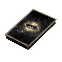 Mystical Eye Tarot Deck All-Seeing Eye on Dark Background