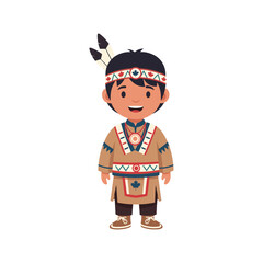 Indigenous Boy: Cultural Education

