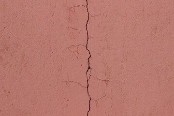 Obraz premium A close-up shot of a cracked wall