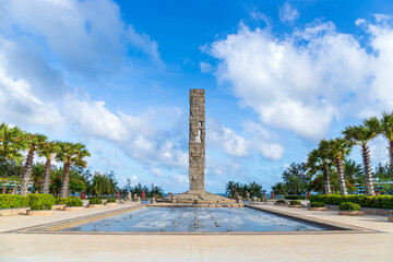 Obraz premium Yalong Bay Central Square, Sanya City, Hainan Province, China