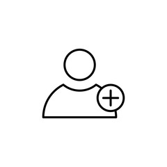 add user, add profile icon