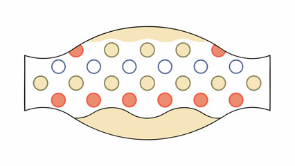 Abstract Colorful Polka Dot Pattern Background