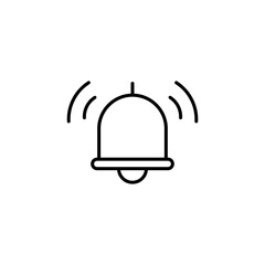 notification alert, ring, bell icon