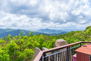The natural scenery of Yalong Bay Tropical Forest Park in Sanya, Hainan Province, China