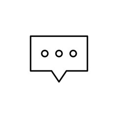 chat bubble, talk, message icon