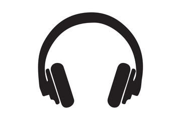 Headphone icon set. Headphones icons set. Customer service. Customer support icon