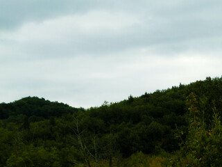 Autumn in Italy - Tuscan hills.