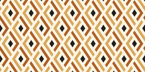Seamless  abstract geometric pattern. Vector Illustration.