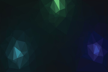 Colorful abstract design with geometric shapes and lines