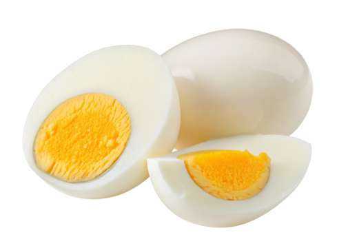 Hard boiled eggs protein rich food healthy breakfast snack cooking ingredient recipe nutrition diet 100