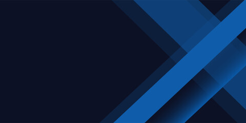 Blue black abstract background geometry shine and layer element vector for presentation design. Suit for business, corporate, institution, party, festive, seminar, and talks