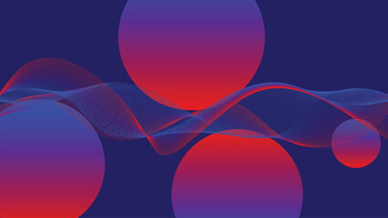 Abstract background vector art illustration