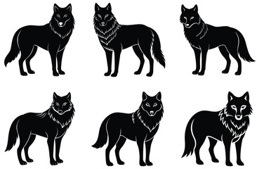 wolf vector