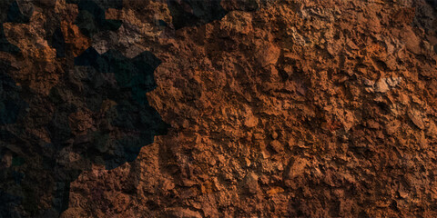 Orange and dark blue marble textured background