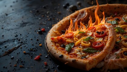 pizza, cheese, food, tomato, pan, delicious, melted, board, sauce, crust, italian, snack, tasty, meal, baked, frying, hot, wood, dinner, gourmet, pepperoni, mozzarella, slice, cooked, fresh, kitchen, 