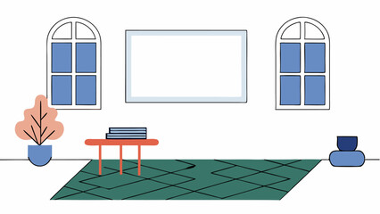 Modern Minimalist Living Room Interior