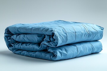 Compact folded tarp fabric high resolution picture