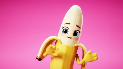 cartoon banana cartoon - Powered by Adobe
