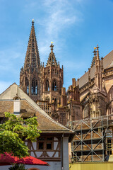 Blick auf das Freiburger Münster