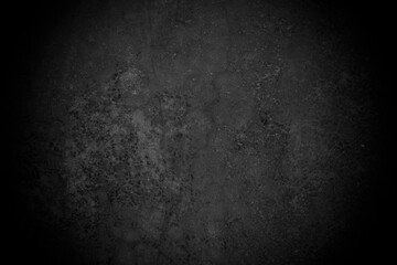 Fototapeta premium Old wall texture smeared engine oil cement dark black gray background abstract grey color design are light with white gradient background.