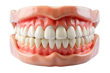 Obraz premium Dental Model of Upper and Lower Teeth 