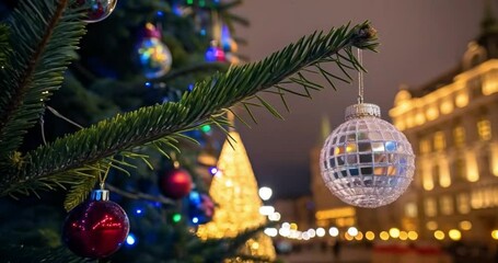 christmas tree decorations - Powered by Adobe