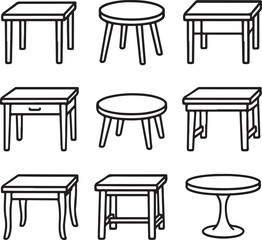 Set of tables