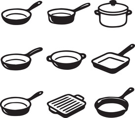 Set of pans